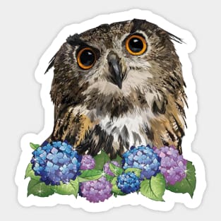 Royal Owl Sticker